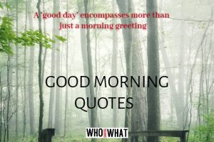 GOOD DAY QUOTES