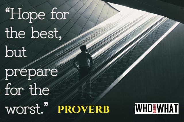 SIMPLE  PROVERBS  by  WHO QUOTES WHAT