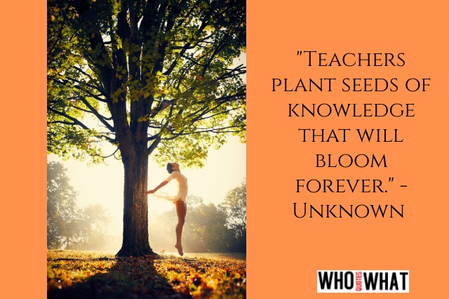 WQW Inspiring Teachers' Day quotes 