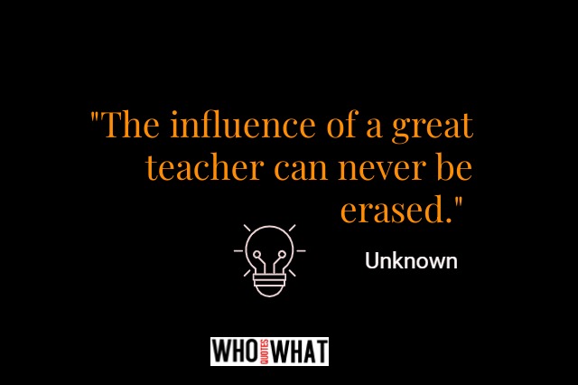 WQW Inspiring Teachers' Day quotes 