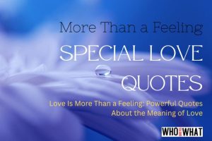 SELECTED AND SPECIAL LOVE QUOTES